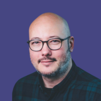 Ian Purple Background