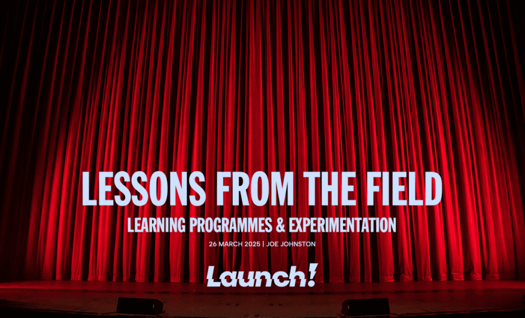 Lessons From The Field