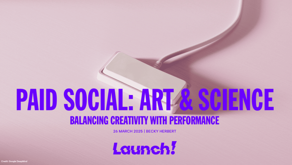 Paid Social Art And Science