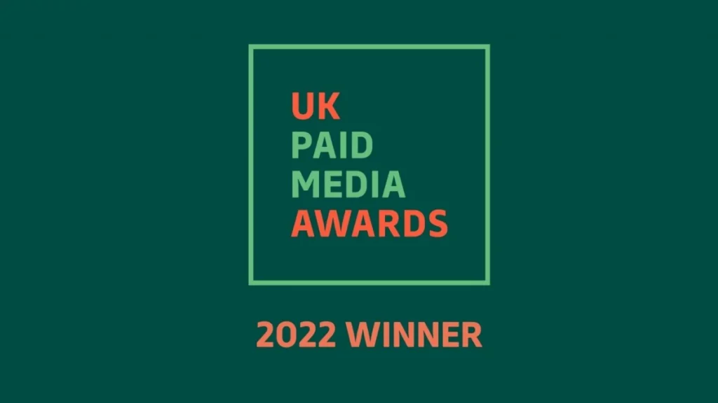 UK Paid Media Awards 2022 Winner Logo