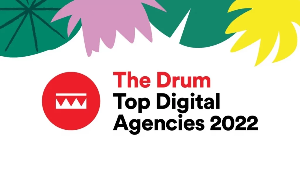 The Drum Top Digital Agencies 2022 Logo