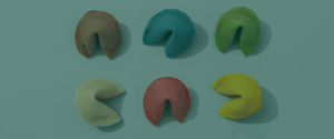 A selection of fortune cookies