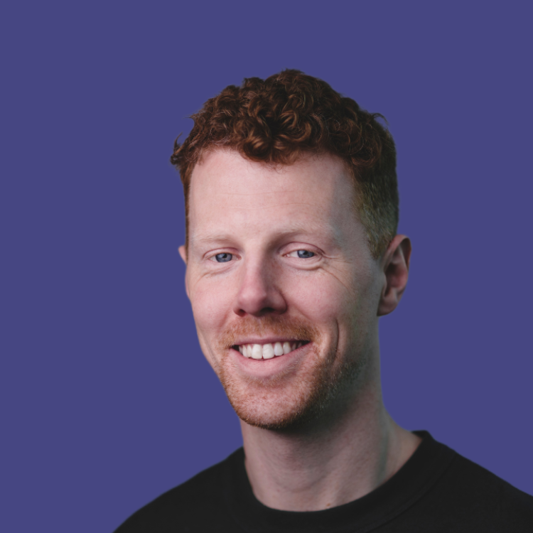 Joe Purple Background