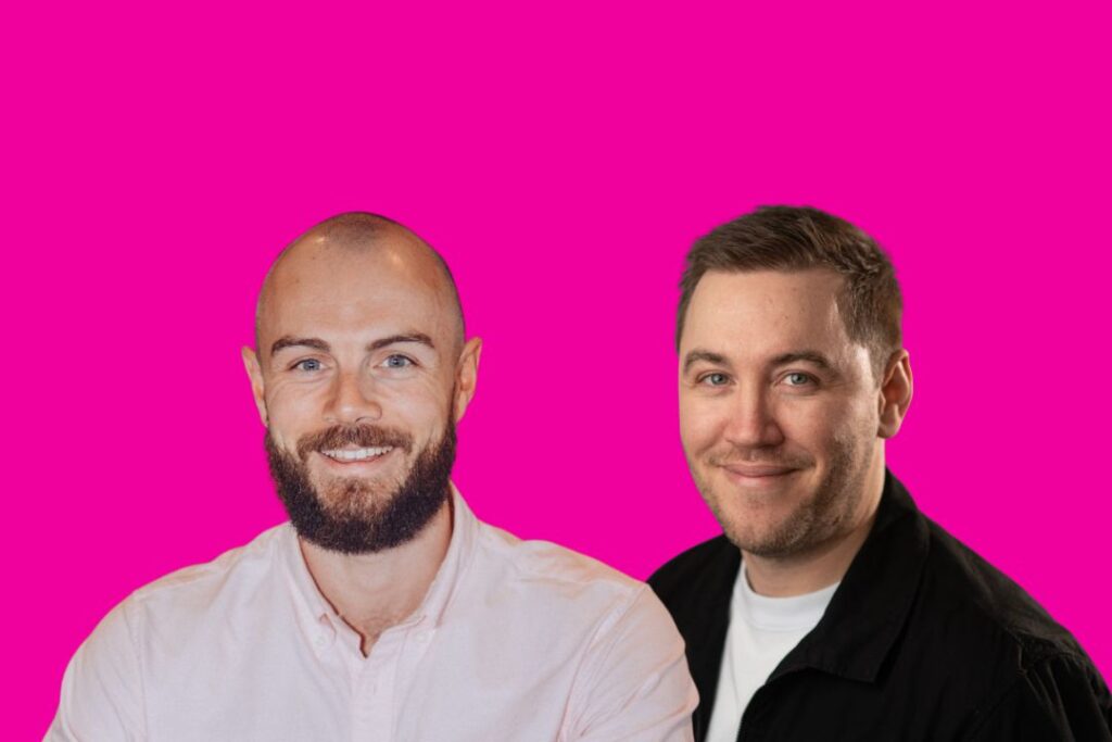 Callum Lockwood of Re:Signal and Danny Ireland of Launch