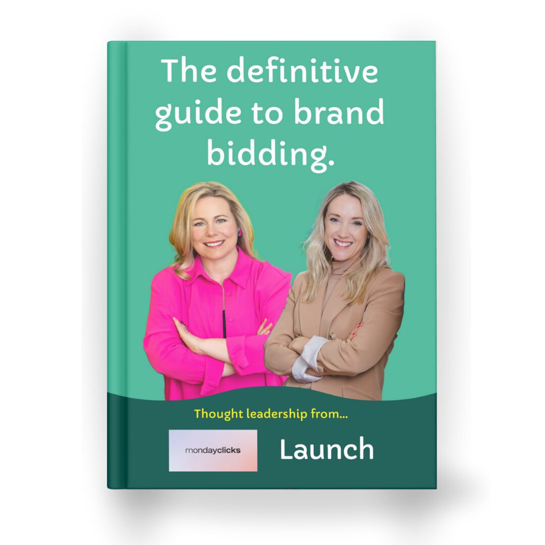 Brand bidding mockup