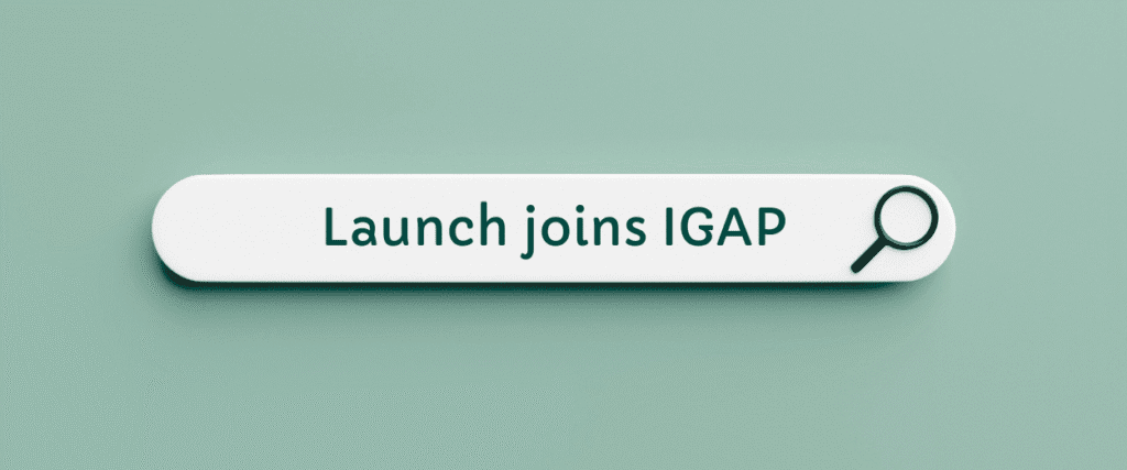 A search bar saying Launch joins IGAP