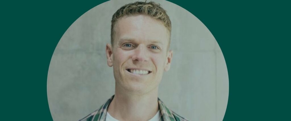 Rich Kimber, Launch head of growth, smiles to camera