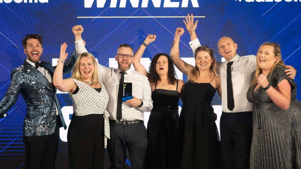 Team win at UK Search Awards 2022